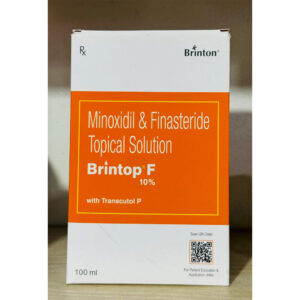 Brintop F 10% Topical Solution (Minoxidil + Finersteride)-100ml