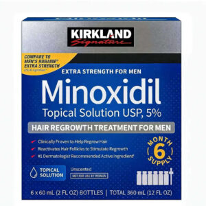 Kirkland Minoxidil 5% Topical Solution – 6 Month Supply 60