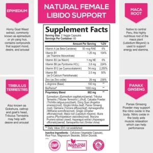 Nature's Nutrition Women Vitamins - Formula Supports Energy Excitement - 120 Capsules