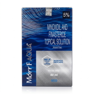 Morr F Aqua 5% Minoxidil & Finasteride Topical Solution – 60ml