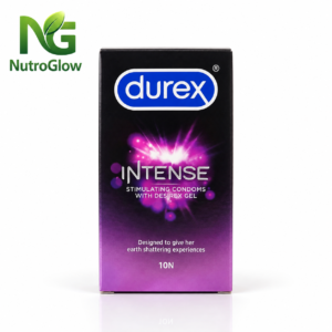 Durex Intense Stimulating Condoms with Desirex Gel – 10 Count