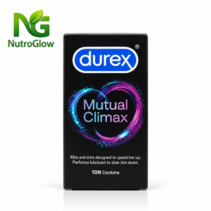 Durex Mutual Climax Ribbed and Dotted Condoms â 10 Count